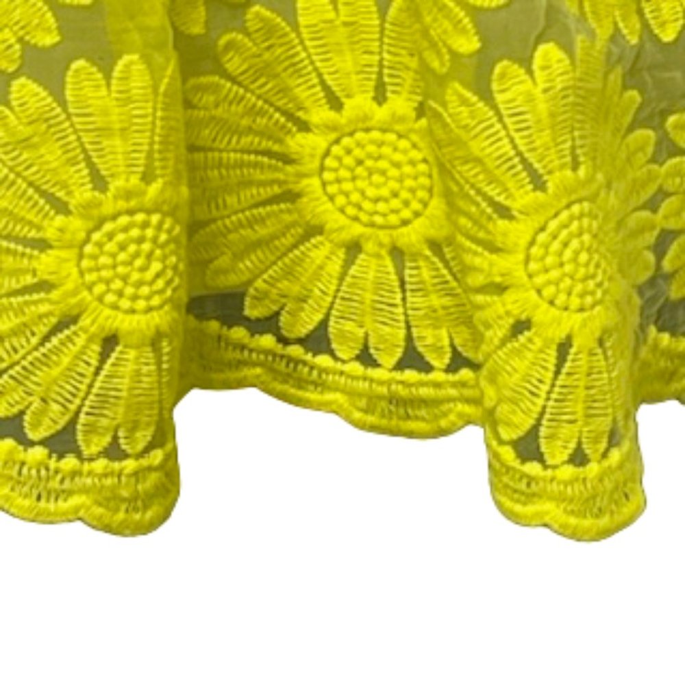 CREMIEUX 'Natalie' Daisy Yellow Halter Dress Size 4 NWT - Picture 8 of 16